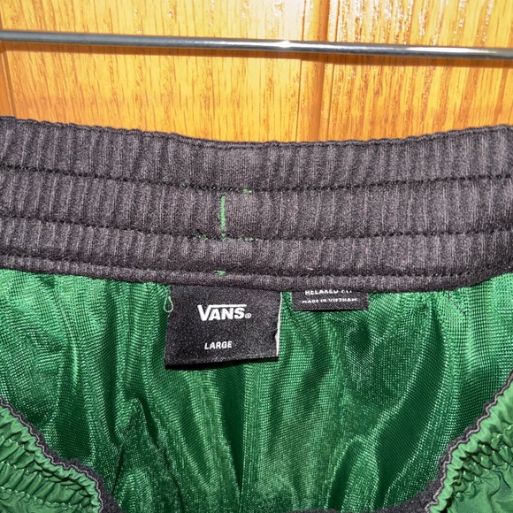 Vans Deep Green Athletic Shorts - Picture 3 of 6